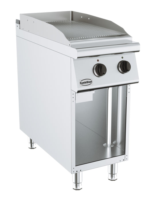 CombiSteel BASE 900 El. Grillplatte Gerillt