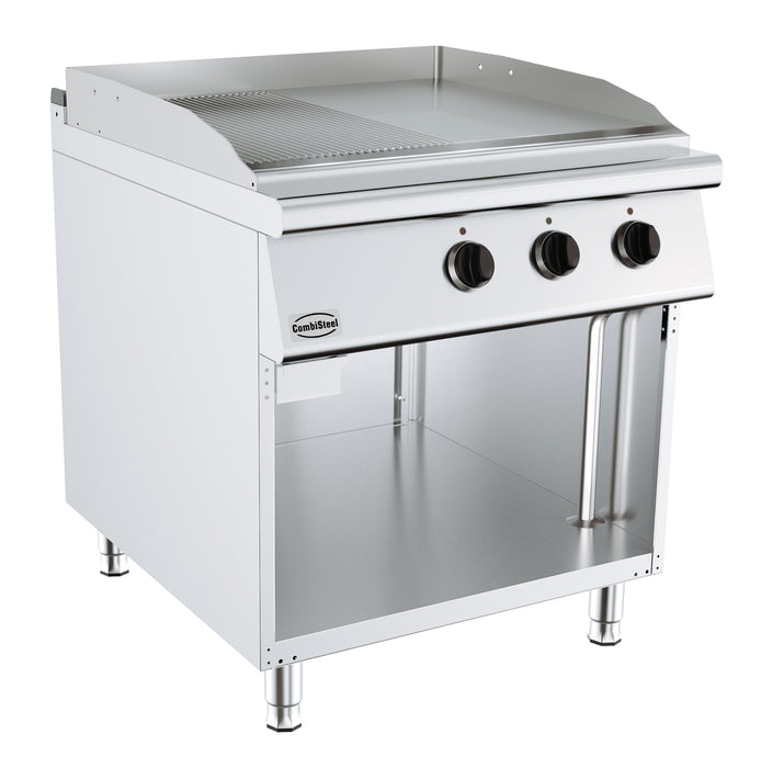 CombiSteel BASE 900 Elek. Grillplatte Gerillt/Glatt