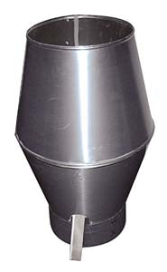 CombiSteel Deflektorkappe Rund Ø 150