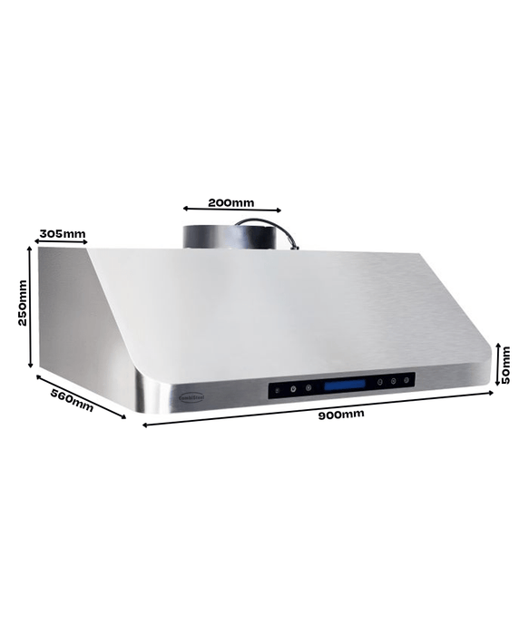 CombiSteel Wandhaube 900