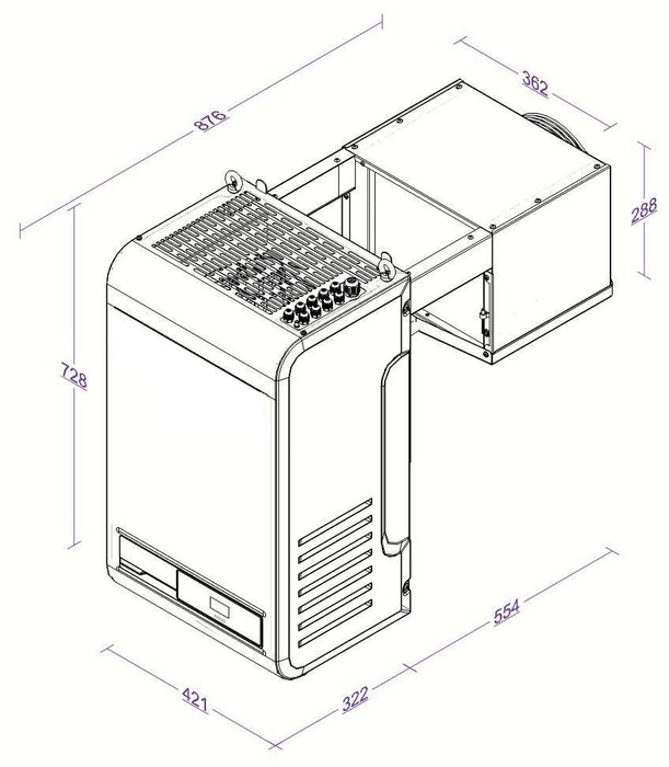 CombiSteel Kühlaggregate Huckepack 9,6-19,9 M3 Mit Online-Anbindung