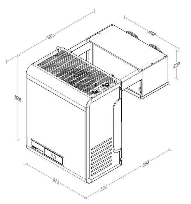 CombiSteel Kühlaggregate Huckepack 21-36,7 M3 Mit Online-Anbindung