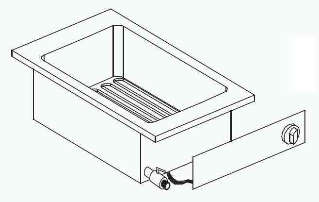 CombiSteel Elektrofriteusen 1 × 10 L | 7266.0070