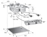 CombiSteel Elektrofriteusen 2 × 10 L | 7266.0075