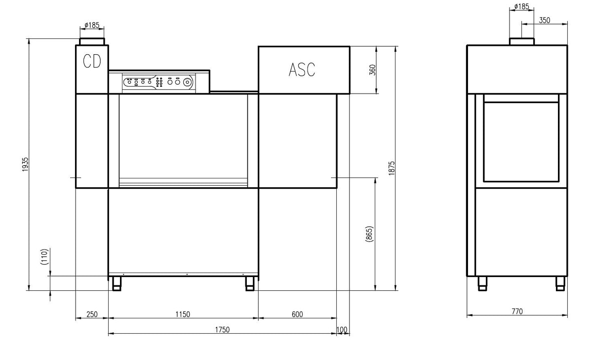 CombiSteel Pl Korbtransportspülmaschine Asc Cd