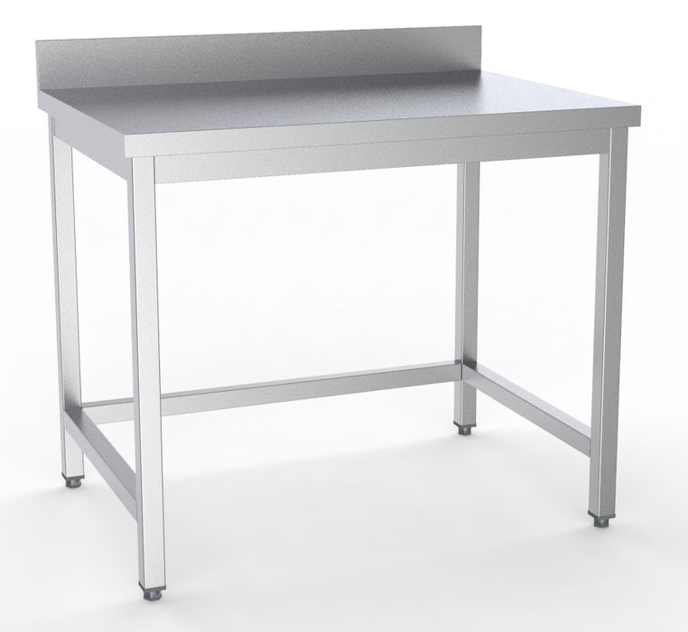 CombiSteel 700 Arbeitstisch Offenem Unterbau Aufkantung Selbstmontage 1200