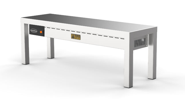 CombiSteel Aufsatzbord Keramisch Beheizt 1 Stufig 1000 3 Heaters Of 250W | 7333.0500