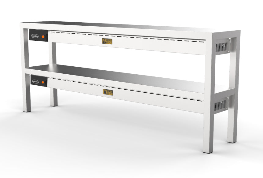 CombiSteel Aufsatzbord Keramisch Beheizt 2 Stufig 1800 10 Heaters Of 250W | 7333.0520
