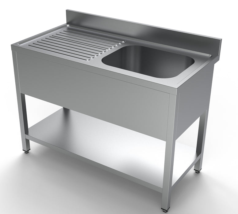 CombiSteel 600 Spültisch Grundboden 1 Rechts 1200