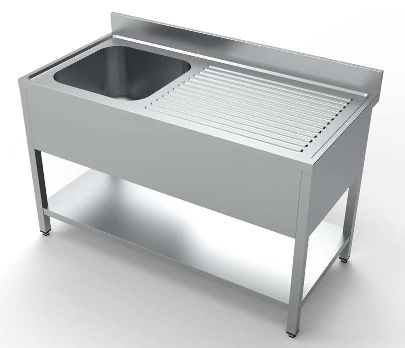 CombiSteel 700 Spültisch Grundboden 1 Links 1400