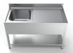CombiSteel 700 Spültisch Grundboden 1 Links 1400