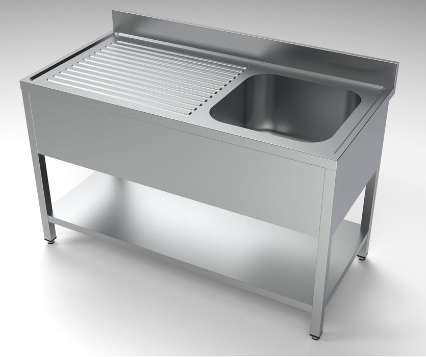 CombiSteel 700 Spültisch Grundboden 1 Rechts 1400