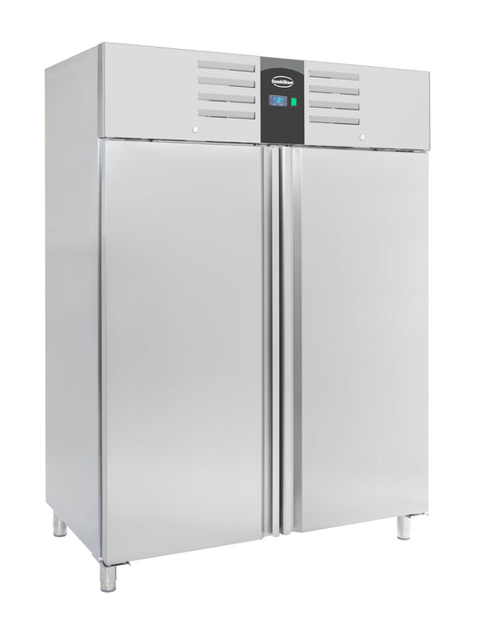 CombiSteel Kühlschrank Edelstahl 2 Türen