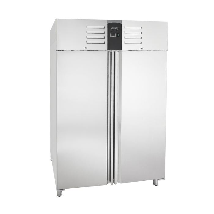 CombiSteel Kühlschrank Edelstahl 2 Türen