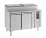 CombiSteel Saladette 2 Türen 6 × 1/3Gn Behälter