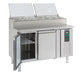 CombiSteel Saladette 2 Türen 6 × 1/3Gn Behälter