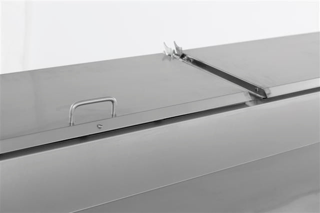 CombiSteel Saladette 3 Türen 8 × 1/3Gn Behälter