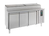 CombiSteel Saladette 3 Türen 8 × 1/3Gn Behälter