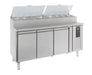 CombiSteel Saladette 3 Türen 8 × 1/3Gn Behälter