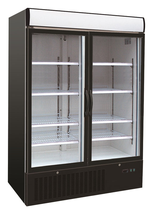 CombiSteel Kühlschrank 2 Glastüren