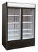CombiSteel Kühlschrank 2 Glastüren