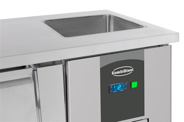 CombiSteel 700 Kühltisch Spülbecke 3 Türen