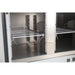 CombiSteel Pizzatisch Mit Glas 3 Türen