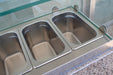 CombiSteel Pizzatisch Mit Glas 3 Türen