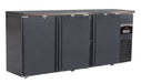 CombiSteel Barkühler Schwarz 3 Türen | 7450.0320