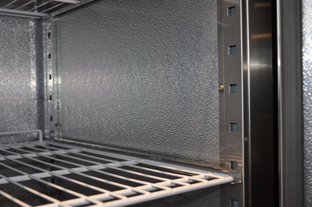 CombiSteel Tiefkuhlschrank Edelstahl+Alu 1200 Ltr Statisch