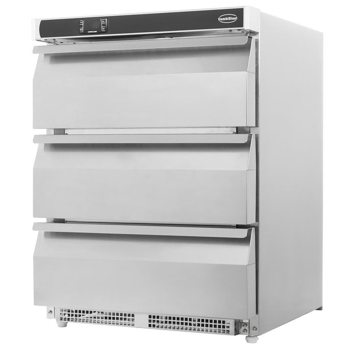 CombiSteel Kühlschrank Rfs 3 Schubladen