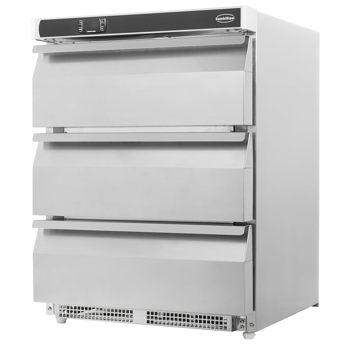 CombiSteel Kühlschrank Rfs 3 Schubladen