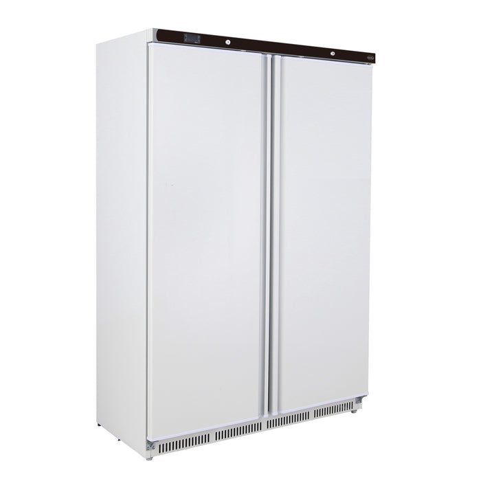 CombiSteel Tiefkühlschrank Weiß 2 Türen
