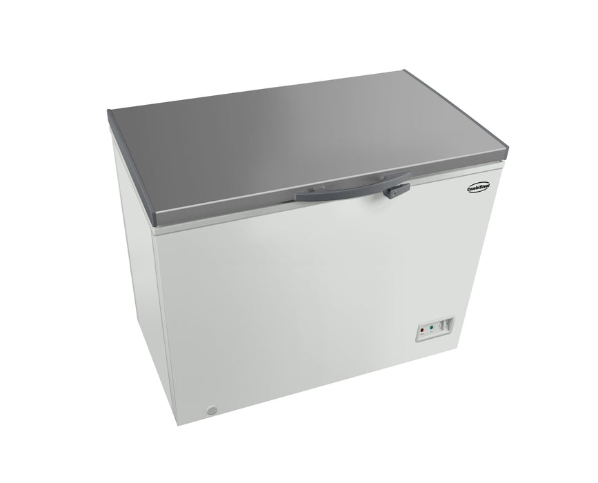 CombiSteel Tiefkühltruhe Edelstahl Deckel 402 L