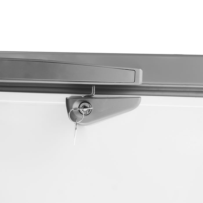 CombiSteel Tiefkühltruhe Edelstahl Deckel 402 L