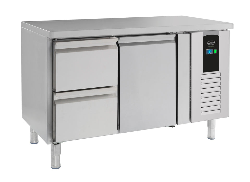 CombiSteel 700 Kühltisch 1 Tür Und 2 Schubladen Energy Line