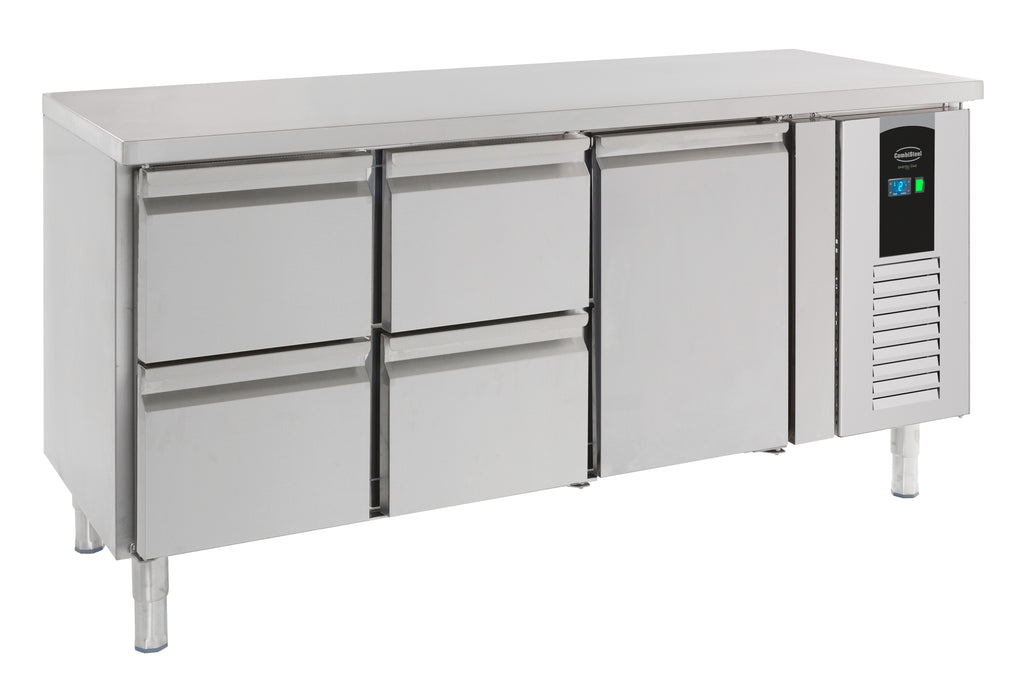 CombiSteel 700 Kühltisch 1 Tür Und 4 Schubladen Energy Line
