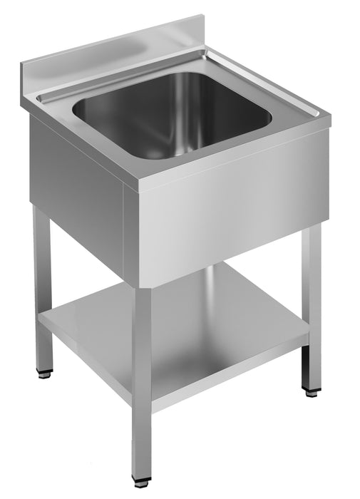 CombiSteel 700 Spültisch Grundboden Demontabel 1 Mitte 700
