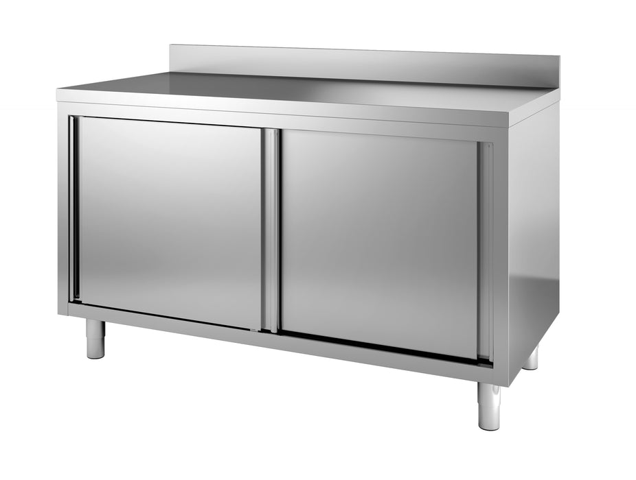 CombiSteel 700 Arbeitstisch Schiebetüren Aufkantung 1000 | 7452.3075