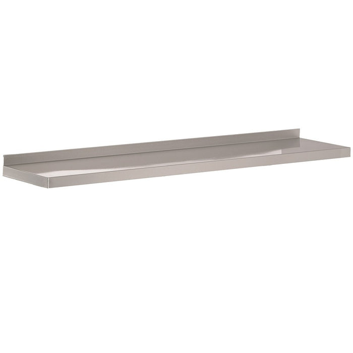 CombiSteel 300 Edelstahl Wandborde 2200 Exkl. Konsoles