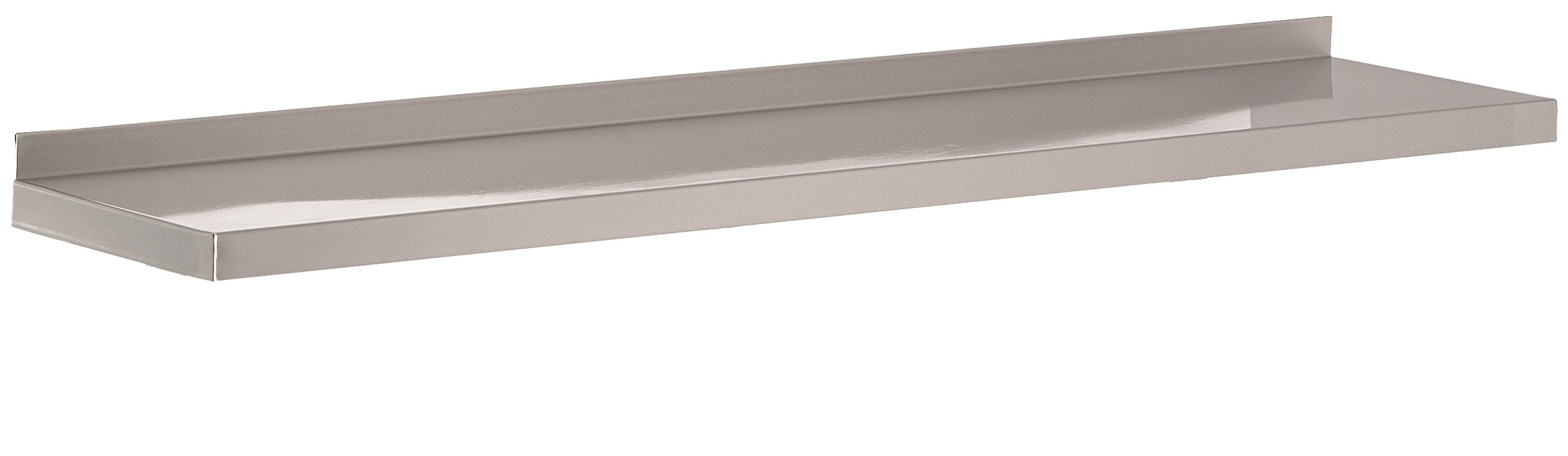 CombiSteel 300 Edelstahl Wandborde 2400 Exkl. Konsoles
