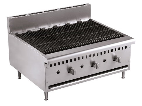 CombiSteel Gaslavasteingrill 3 Brenner