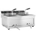 CombiSteel Elektro Tischfriteuse 2 × 12L 2 × 9Kw