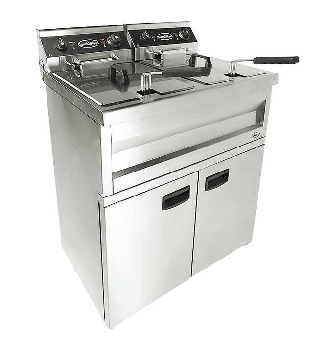 CombiSteel Elektro Friteuse 2 × 9L