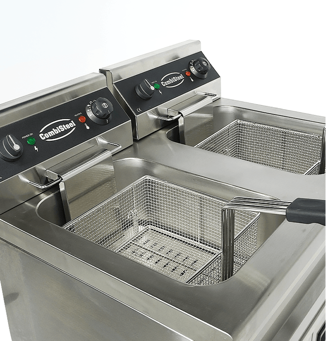 CombiSteel Elektro Friteuse 2 × 9L