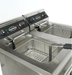CombiSteel Elektro Friteuse 2 × 9L