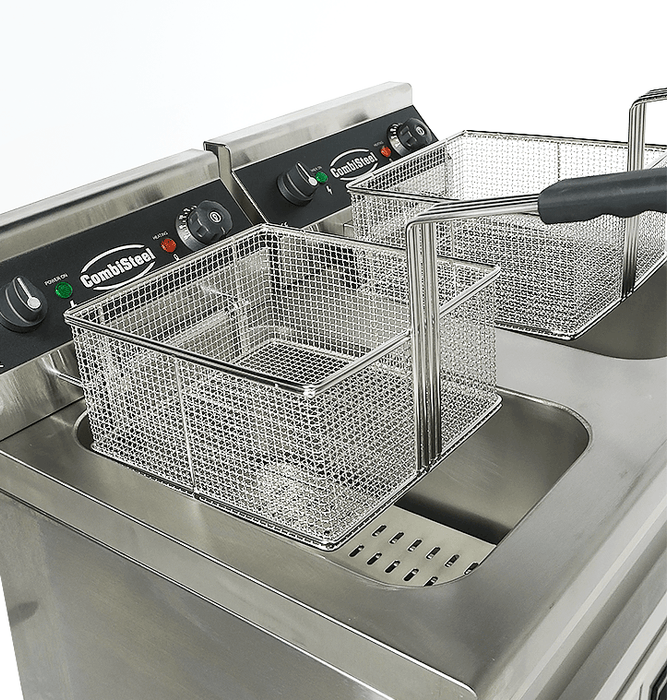 CombiSteel Elektro Friteuse 2 × 9L