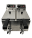 CombiSteel Elektro Tischfriteuse 2 × 4 L