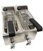 CombiSteel Elektro Tischfriteuse 2 × 4 L