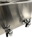 CombiSteel Elektro Tischfriteuse 2 × 4 L
